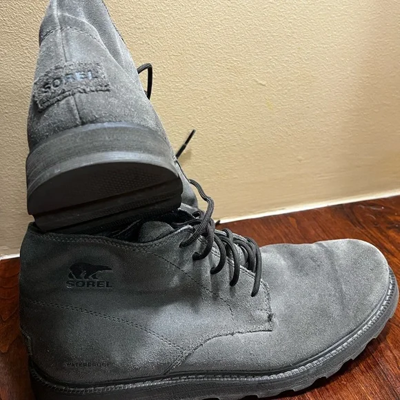 Sorel/Men's Preloved Gray Chukka Boots Size 10 - Picture 3 of 8